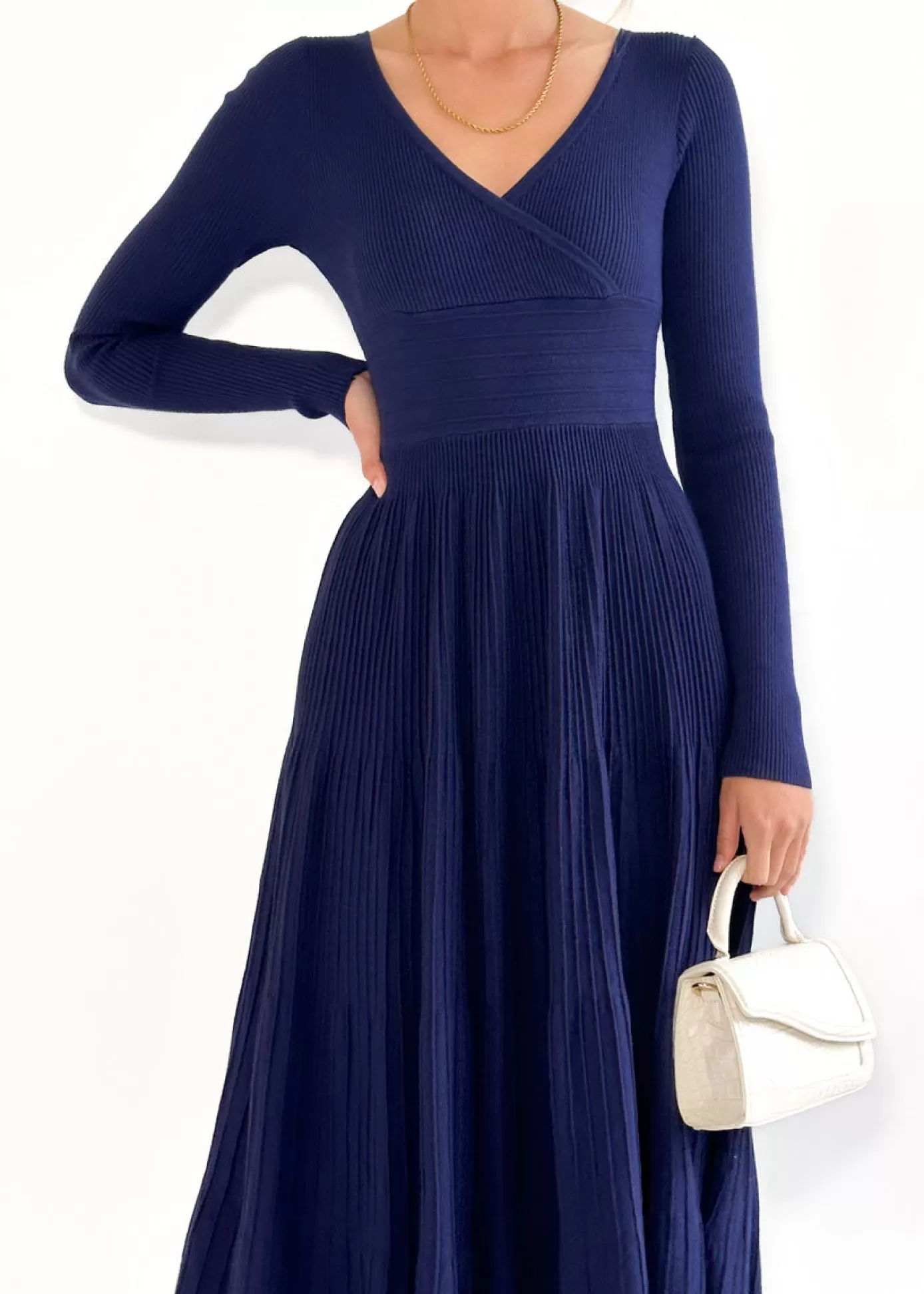 Best Alise Knit Midi Dress Women Knit Dresses