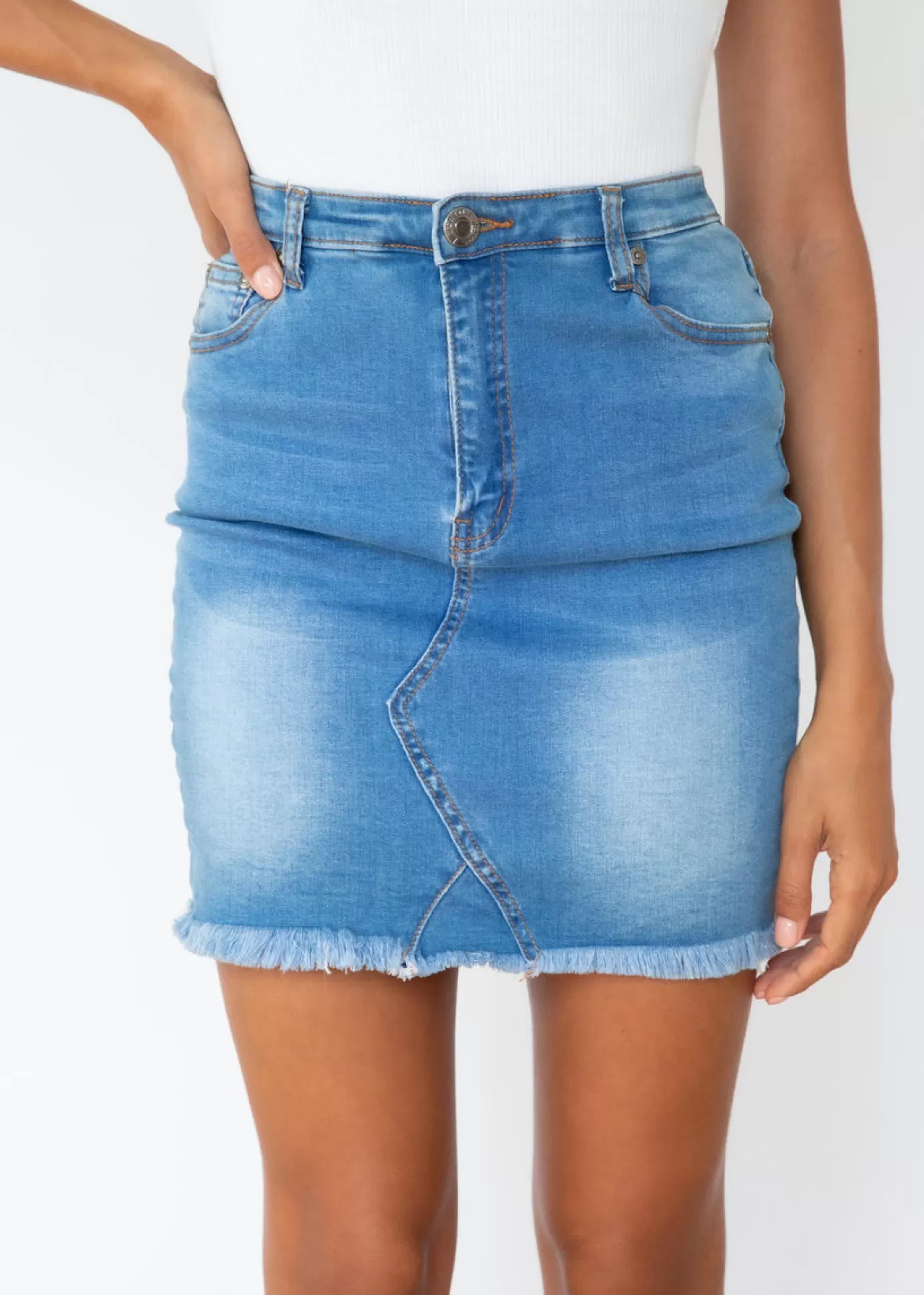 Online Bad Habits Denim Skirt Women Skirts