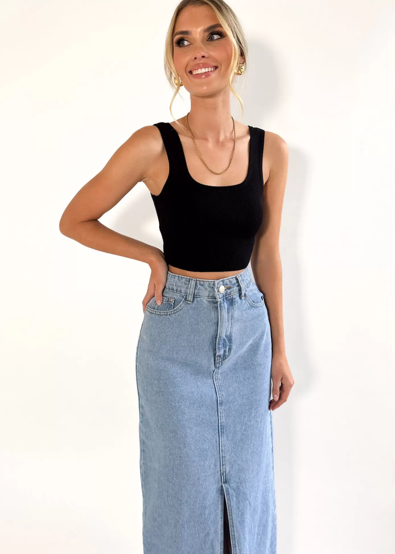 Clearance Carina Knit Crop Women Crops