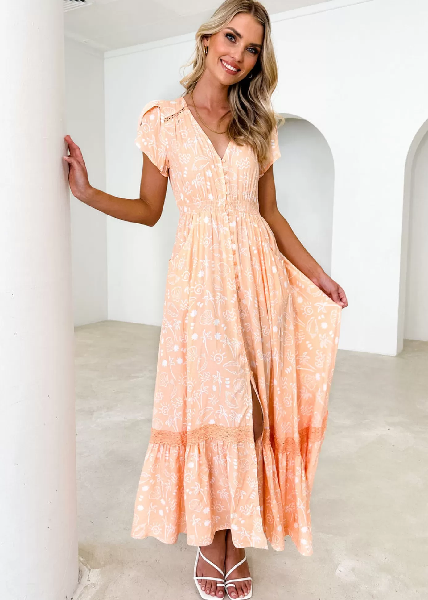 Flash Sale Carmen Maxi Dress Women Maxi