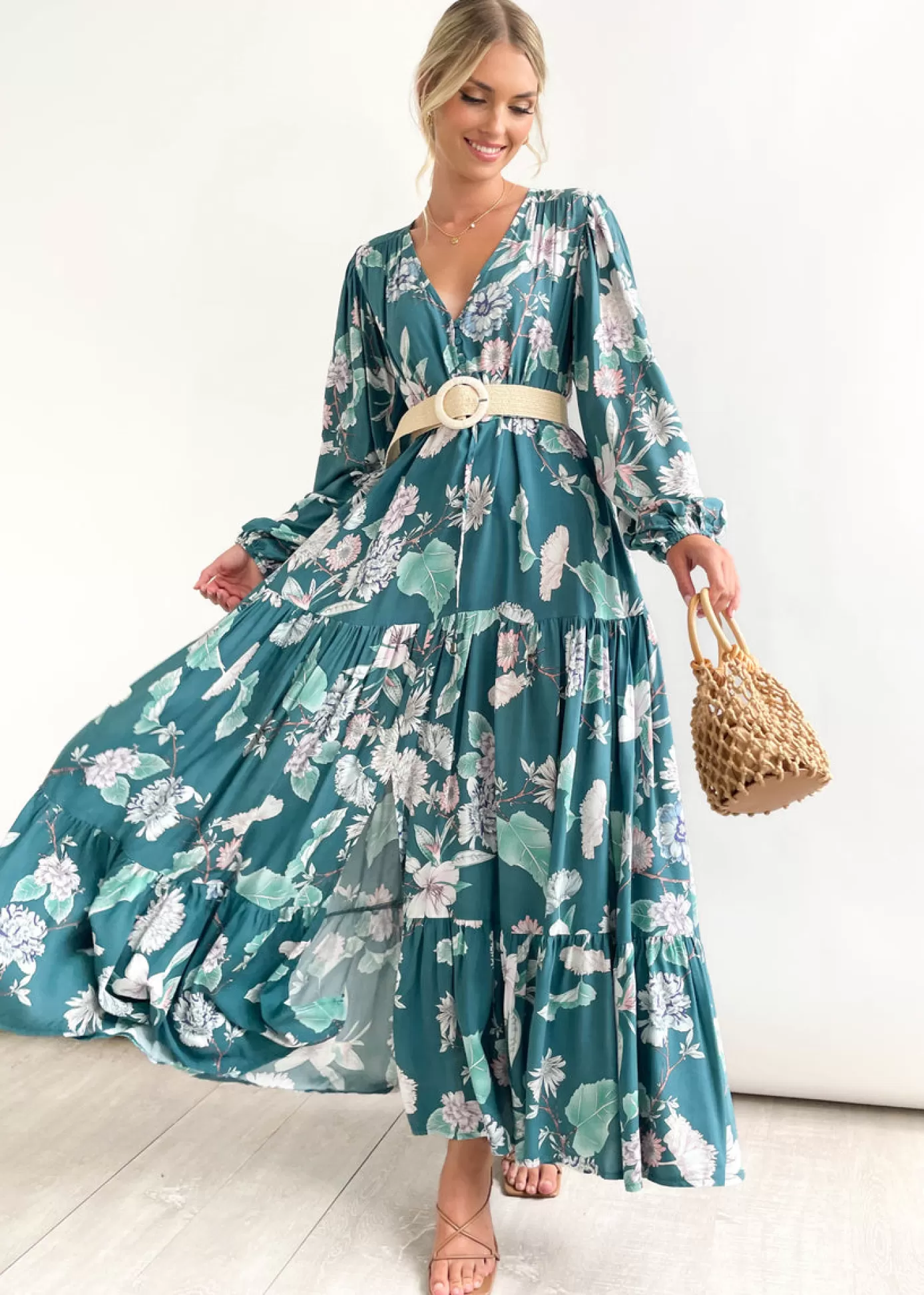 Discount Coastal Days Maxi Dress Women Maxi