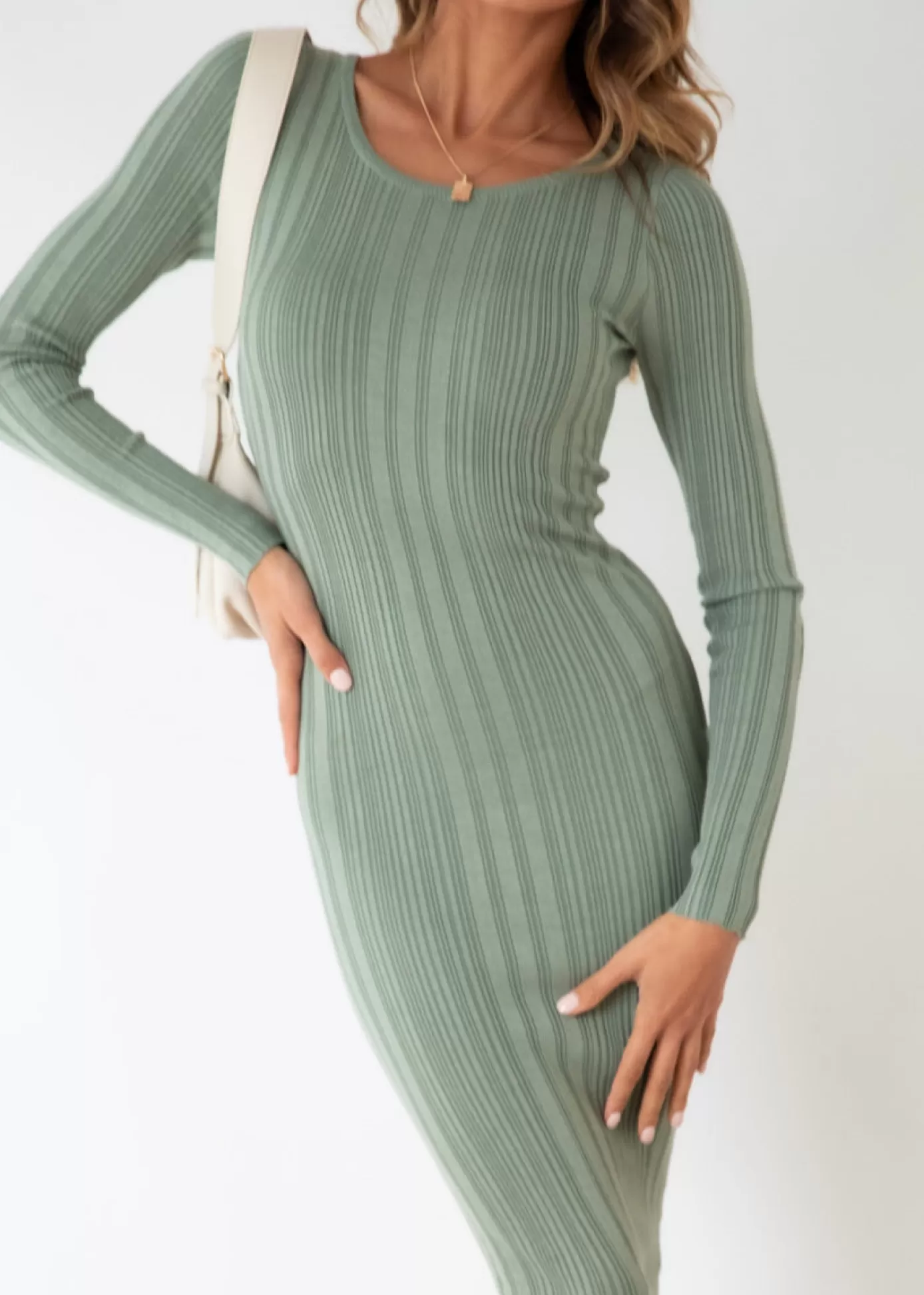 Best Davey Knit Midi Dress Women Knit Dresses