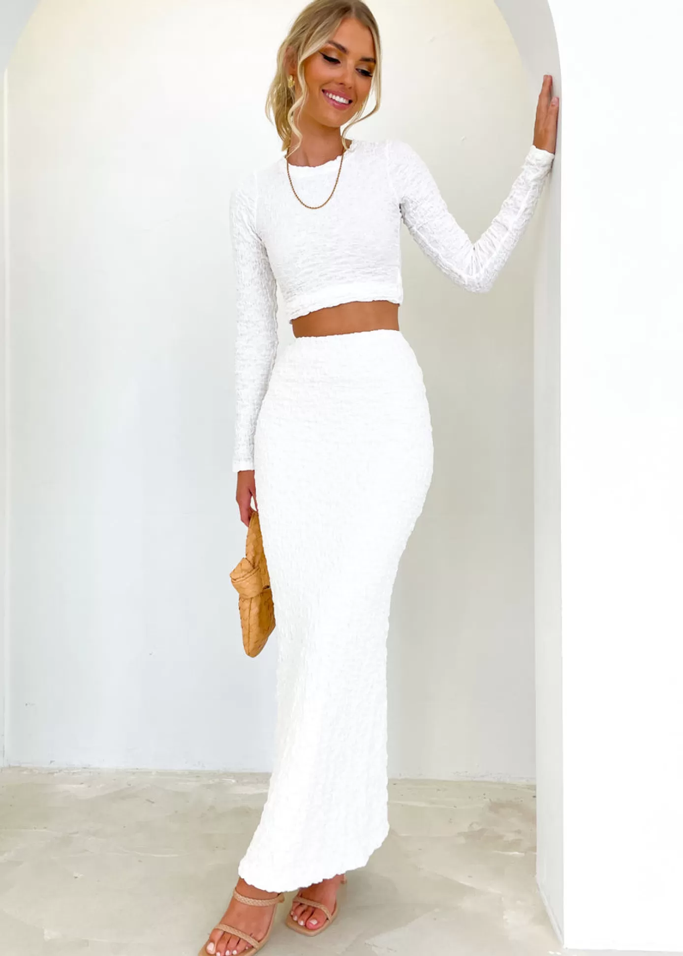 Best Sale Delrio Maxi Skirt Women Sets