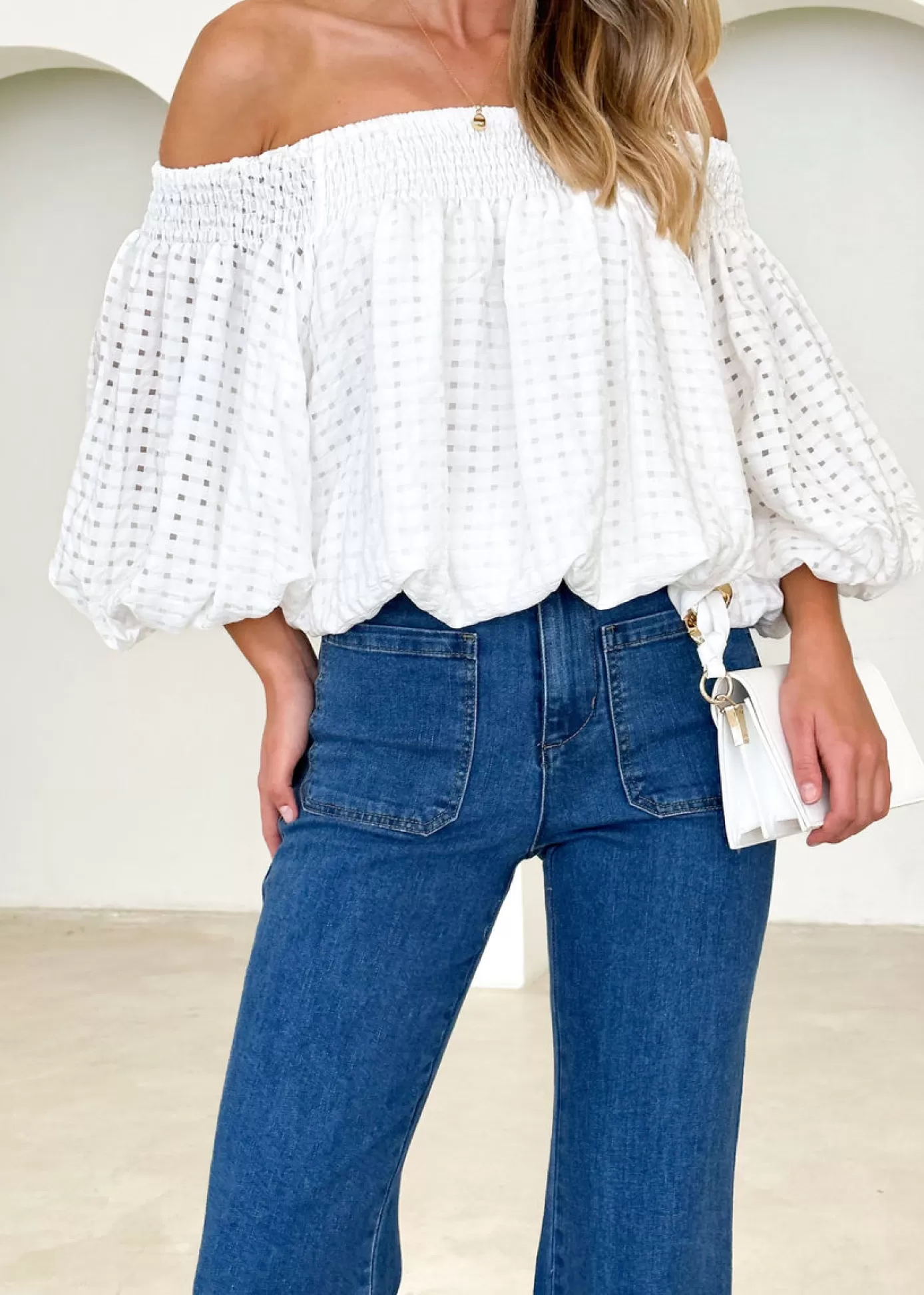 New Keke Off Shoulder Blouse Women Off The Shoulder