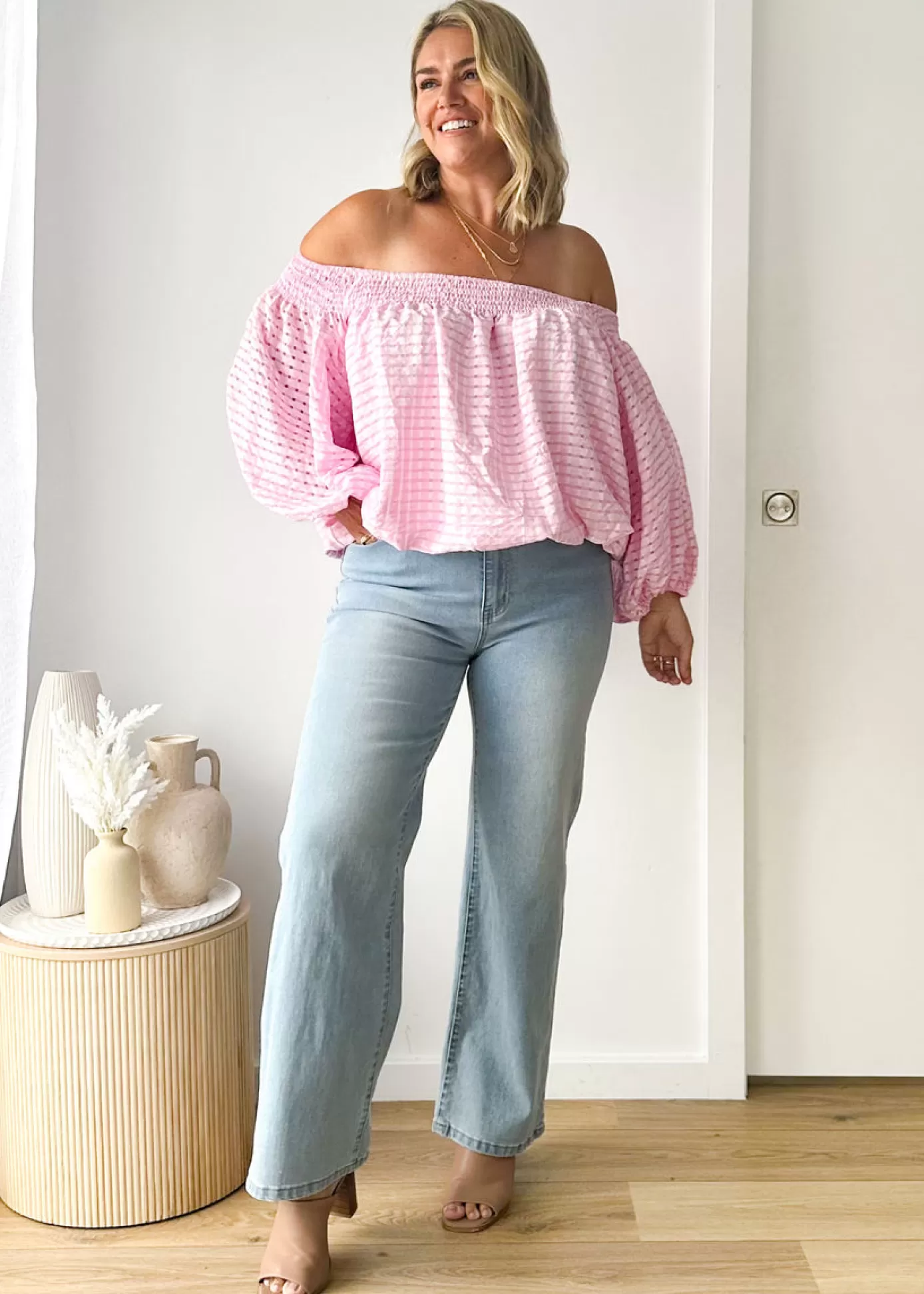 Cheap Keke Off Shoulder Blouse Women Blouses