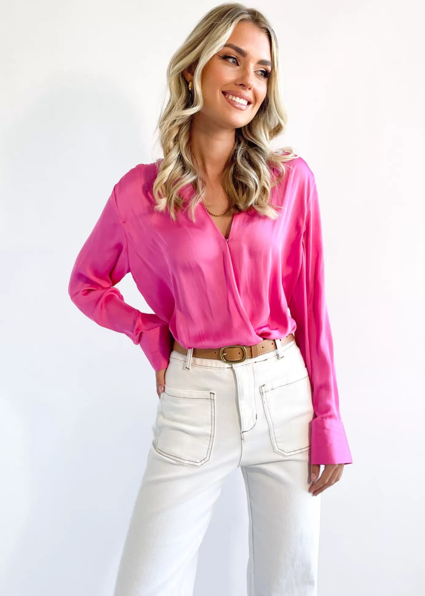 Store Korri Crossover Blouse Women Blouses