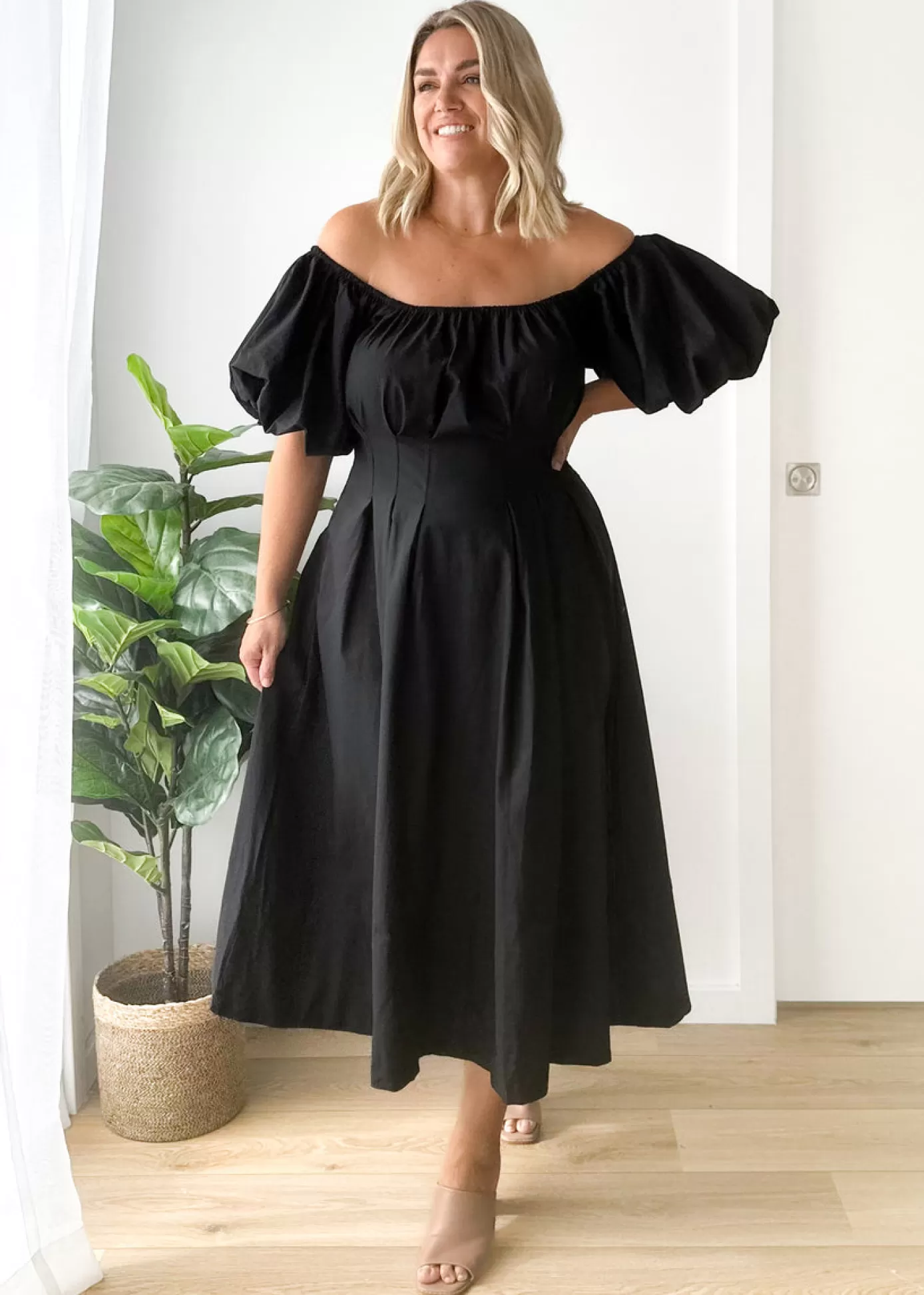 Shop Lessey Off Shoulder Maxi Dress Women Maxi