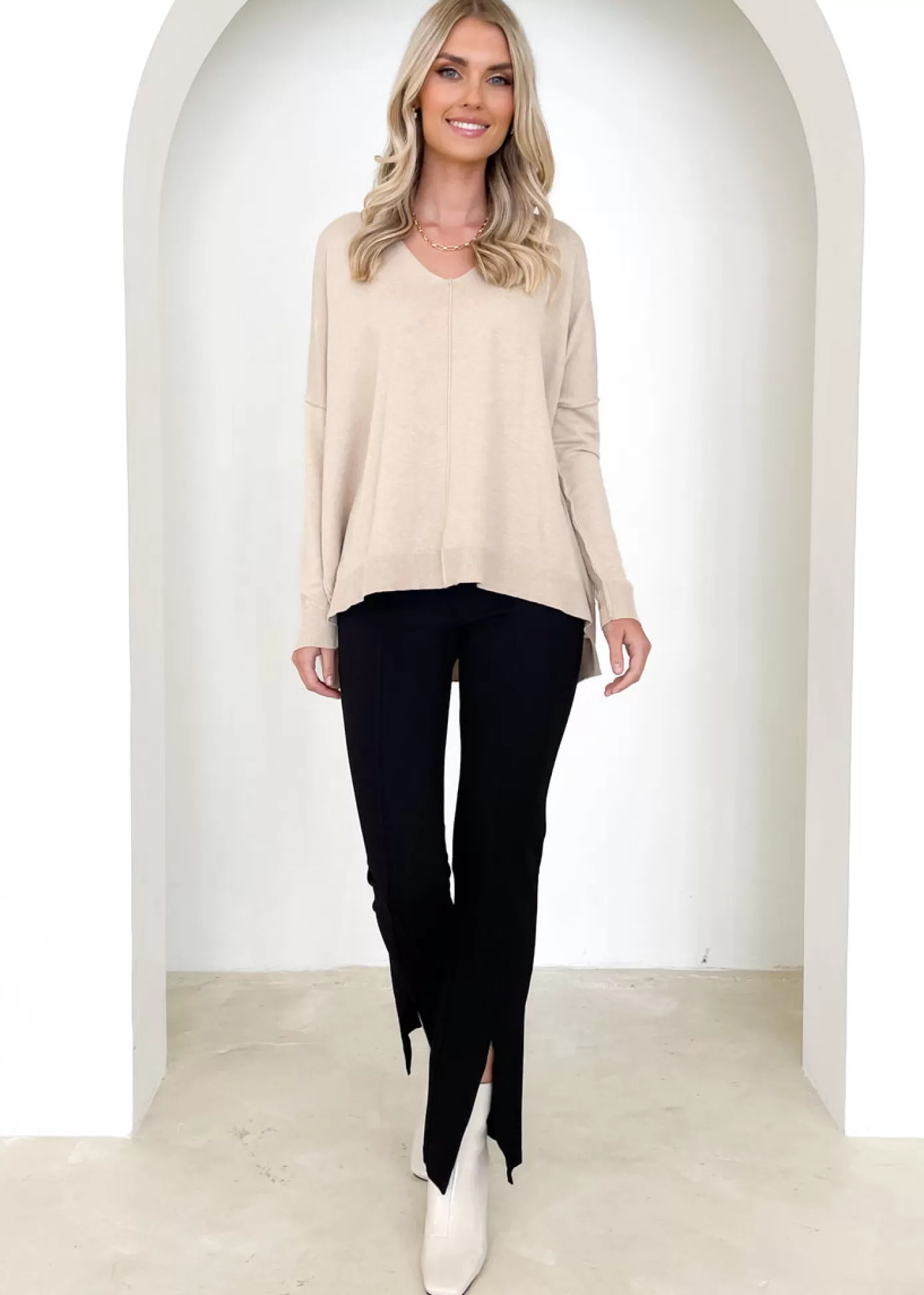 Outlet Liotta Knit Top Women Basic Tops