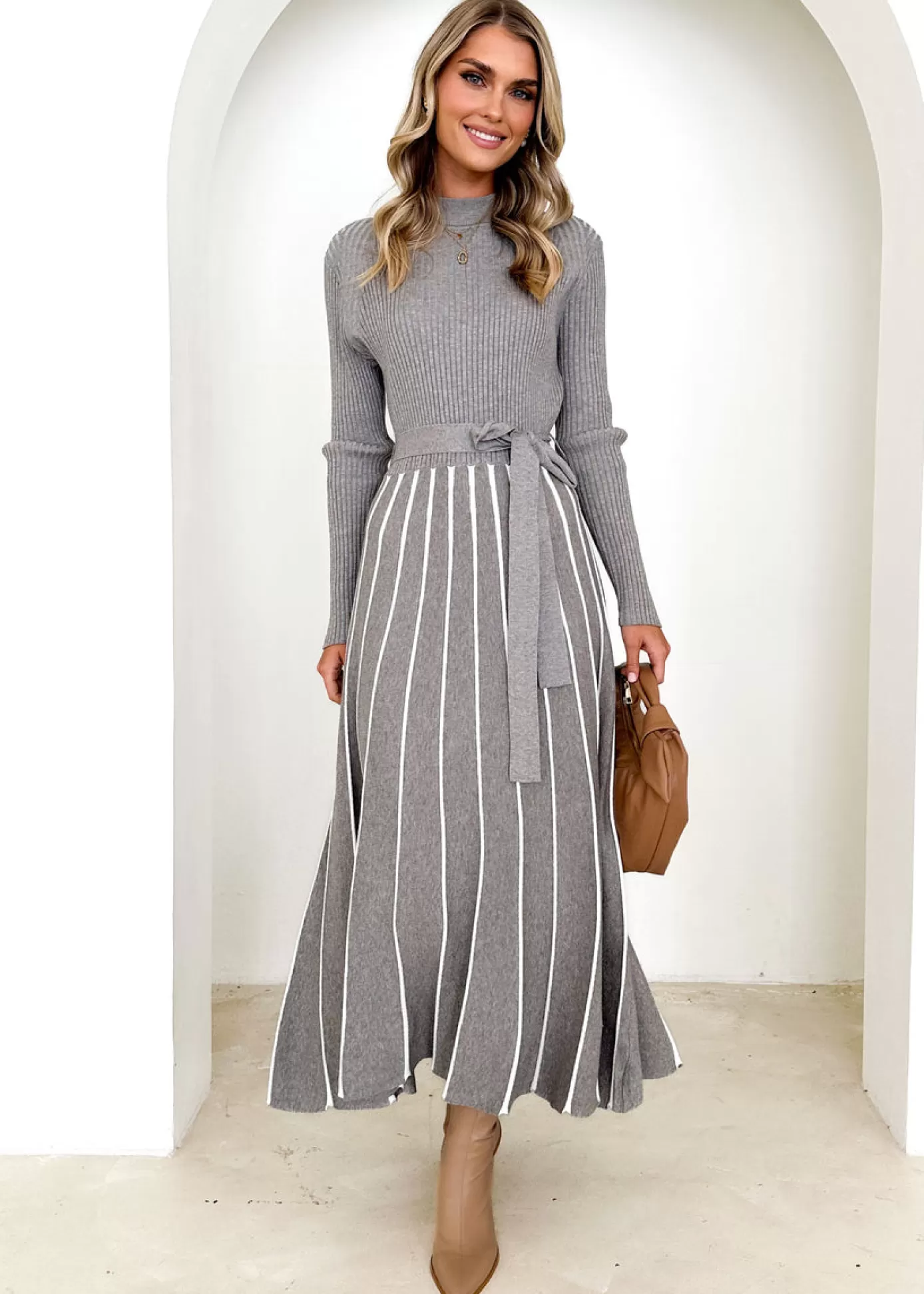 Flash Sale Thorne Knit Midi Dress Women Knit Dresses