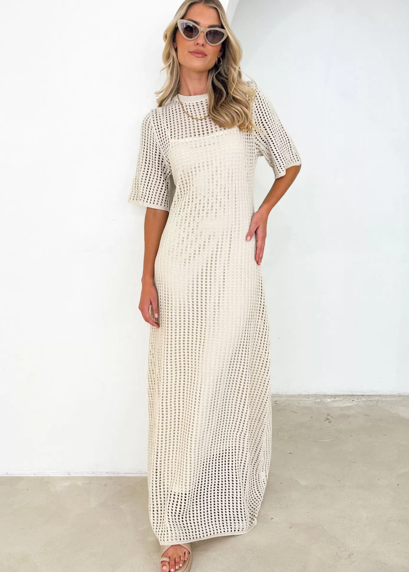 Online Vivvy Crochet Maxi Dress Women Maxi