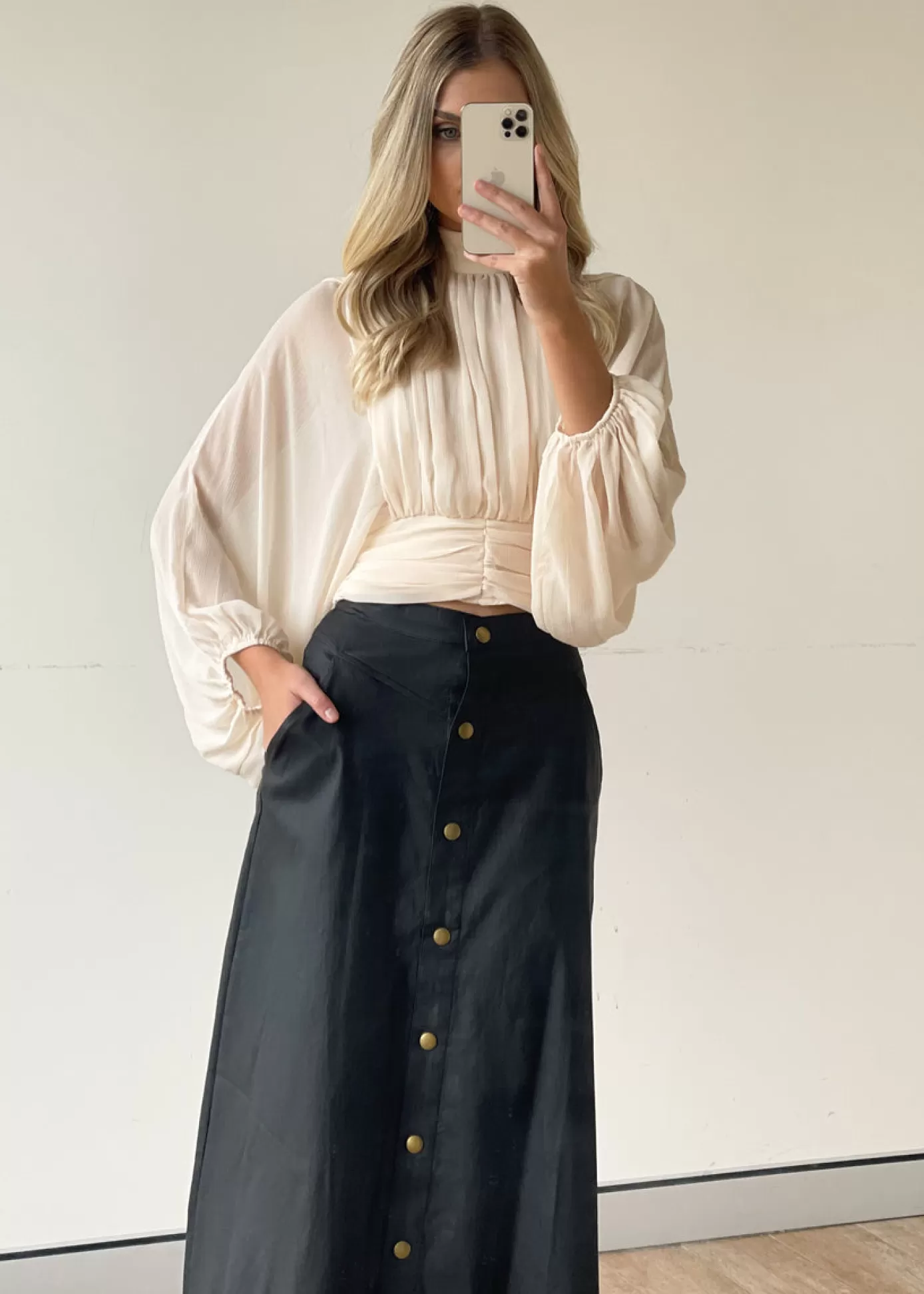 New Zeni Midi Skirt Women Skirts